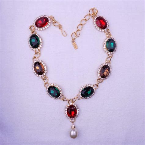 yves saint laurent vintage necklace|ysl vintage jewellery.